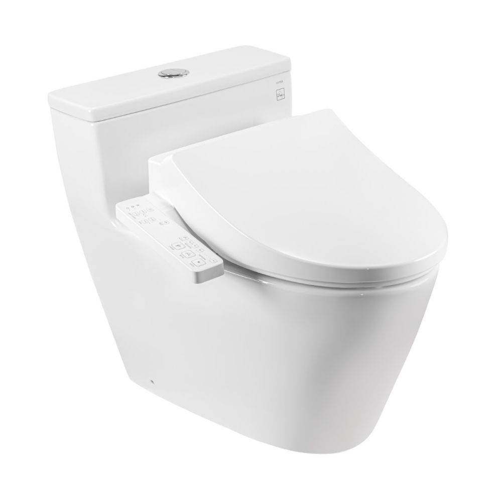 Bồn cầu 1 khối TOTO MS625CDW26 nắp rửa điện tử WASHLET S1 TCF23661GAA giấu dây