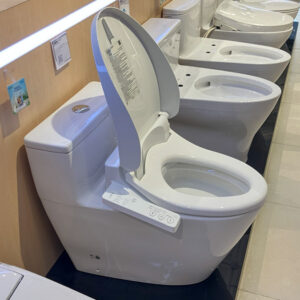Bồn cầu 1 khối TOTO MS625CDW26 nắp rửa điện tử WASHLET S1 TCF23661GAA giấu dây