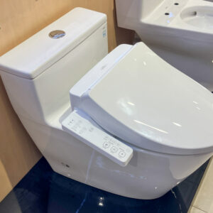 Bồn cầu 1 khối TOTO MS625CDW26 nắp rửa điện tử WASHLET S1 TCF23661GAA giấu dây