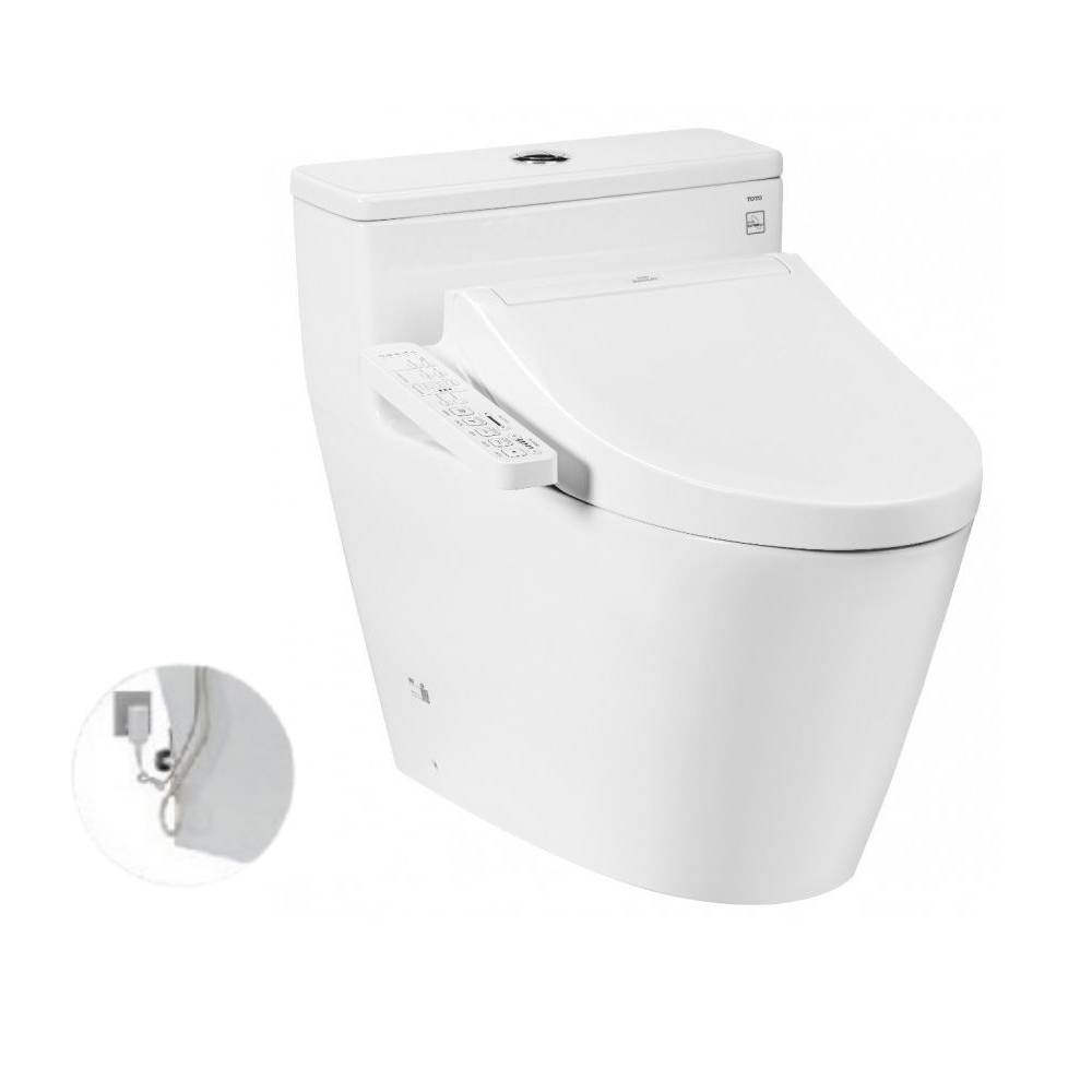 Bồn cầu 1 khối TOTO MS625DW16 nắp rửa điện tử WASHLET C2 TCF23410AAA
