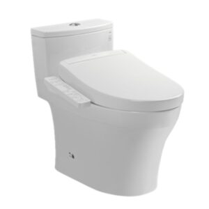 Bồn cầu 1 khối TOTO MS885CDW24 nắp rửa điện tử WASHLET S2 TCF33461GAA giấu dây