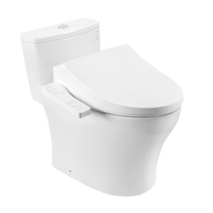 Bồn cầu 1 khối TOTO MS885CDW26 nắp rửa điện tử WASHLET S1 TCF23661GAA giấu dây