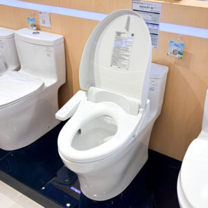 Bồn cầu 1 khối TOTO MS885CDW26 nắp rửa điện tử WASHLET S1 TCF23661GAA giấu dây