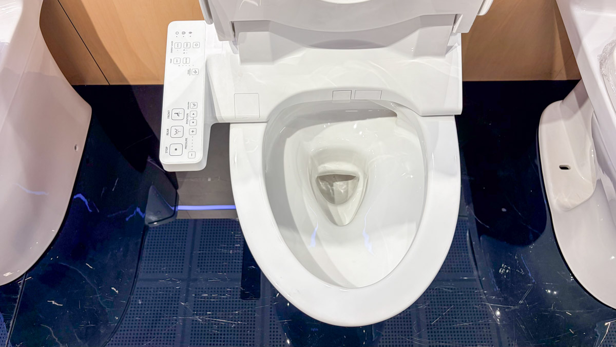 Bồn cầu 1 khối TOTO MS885CDW26 nắp rửa điện tử WASHLET S1 TCF23661GAA giấu dây