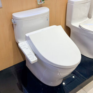 Bồn cầu 1 khối TOTO MS887CRW26 nắp rửa điện tử WASHLET S1 TCF23661GAA giấu dây
