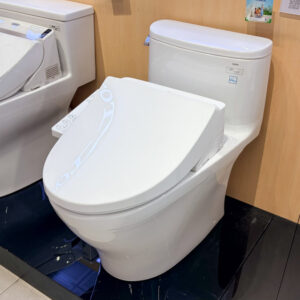 Bồn cầu 1 khối TOTO MS887CRW26 nắp rửa điện tử WASHLET S1 TCF23661GAA giấu dây
