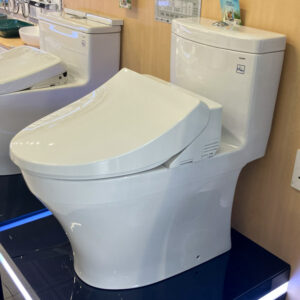 Bồn cầu 1 khối TOTO MS889CDRW26 nắp rửa điện tử WASHLET S1 TCF23661GAA giấu dây