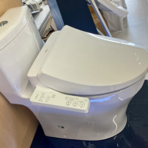Bồn cầu 1 khối TOTO MS889CDRW26 nắp rửa điện tử WASHLET S1 TCF23661GAA giấu dây