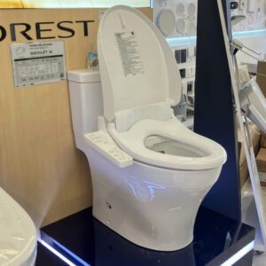 Bồn cầu 1 khối TOTO MS889CDRW26 nắp rửa điện tử WASHLET S1 TCF23661GAA giấu dây